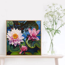 Load image into Gallery viewer, Lotus - Full Drill Round Drill - 30x30cm