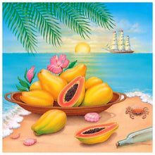 Load image into Gallery viewer, Beach Fruit - Full Drill Round Drill - 30x30cm