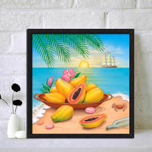 Load image into Gallery viewer, Beach Fruit - Full Drill Round Drill - 30x30cm