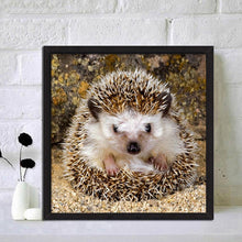Load image into Gallery viewer, Hedgehog - Full Drill Round Drill - 30x30cm