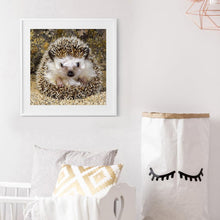 Load image into Gallery viewer, Hedgehog - Full Drill Round Drill - 30x30cm