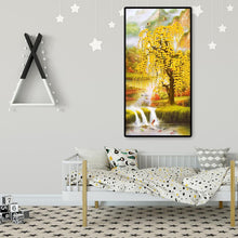 Load image into Gallery viewer, River and Tree - Full Drill Round Drill Painting - 85x45cm