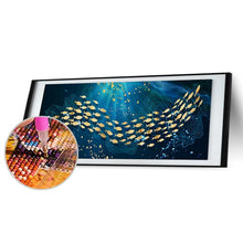 Load image into Gallery viewer, Fish School - Full Drill Round Drill - 80x30cm