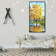 Load image into Gallery viewer, Swan Lake - Full Drill Round Drill - 45x85cm