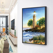 Load image into Gallery viewer, Lighthouse  - Full Drill Round Drill - 30x40cm