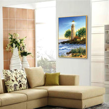 Load image into Gallery viewer, Lighthouse  - Full Drill Round Drill - 30x40cm