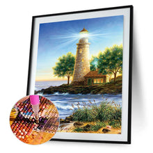 Load image into Gallery viewer, Lighthouse  - Full Drill Round Drill - 30x40cm