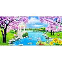 Load image into Gallery viewer, Swan Lake - Full Drill Round Drill - 100x50cm