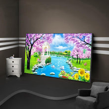 Load image into Gallery viewer, Swan Lake - Full Drill Round Drill - 100x50cm