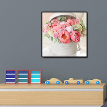 Load image into Gallery viewer, Flower in Box - Full Drill Round Drill - 30x30cm
