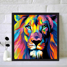 Load image into Gallery viewer, Lion Animal - Full Drill Round Drill - 30x30cm