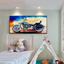 Load image into Gallery viewer, Motorcycle  - Full Drill Round Drill - 85x45cm