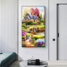 Load image into Gallery viewer, Country - Full Drill Round Drill - 45x85cm