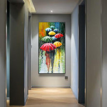 Load image into Gallery viewer, Umbrella People - Full Drill Round Drill - 45x85cm