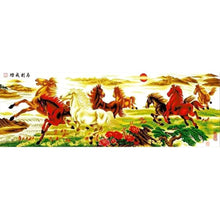 Load image into Gallery viewer, Horses - Full Drill Round Drill Painting - 80x30cm