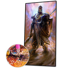 Load image into Gallery viewer, Cartoon Warrior - Full Drill Round Drill - 45x85cm