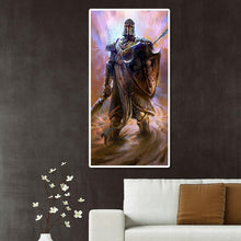 Load image into Gallery viewer, Cartoon Warrior - Full Drill Round Drill - 45x85cm