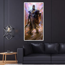 Load image into Gallery viewer, Cartoon Warrior - Full Drill Round Drill - 45x85cm