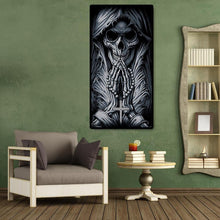 Load image into Gallery viewer, Skeleton Pray - Full Drill Round Drill - 45x85cm