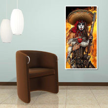 Load image into Gallery viewer, Pirate Portrait - Full Drill Round Drill - 45x85cm