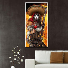 Load image into Gallery viewer, Pirate Portrait - Full Drill Round Drill - 45x85cm