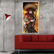 Load image into Gallery viewer, Pirate Portrait - Full Drill Round Drill - 45x85cm