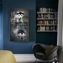 Load image into Gallery viewer, Dog  - Full Drill Round Drill - 45x85cm