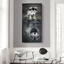 Load image into Gallery viewer, Dog  - Full Drill Round Drill - 45x85cm