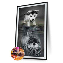 Load image into Gallery viewer, Dog  - Full Drill Round Drill - 45x85cm