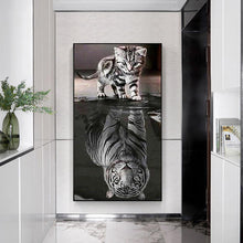 Load image into Gallery viewer, Dog  - Full Drill Round Drill - 45x85cm