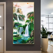 Load image into Gallery viewer, Landscape - Full Drill Round Drill - 45x85cm