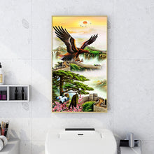 Load image into Gallery viewer, Soaring Eagle - Full Drill Round Drill - 45x85cm