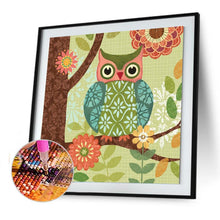 Load image into Gallery viewer, Animal Owl - Full Drill Round Drill - 30x30cm