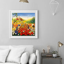 Load image into Gallery viewer, Butterfly Flower Sea - Full Drill Round Drill - 30x30cm