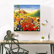 Load image into Gallery viewer, Butterfly Flower Sea - Full Drill Round Drill - 30x30cm