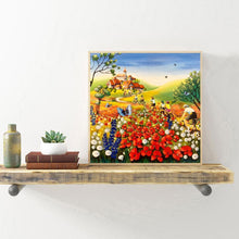 Load image into Gallery viewer, Butterfly Flower Sea - Full Drill Round Drill - 30x30cm