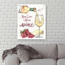 Load image into Gallery viewer, Wine Glass - Full Drill Round Drill - 30x40cm