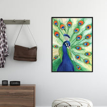 Load image into Gallery viewer, Lordly Peafowl  - Full Drill Round Drill - 30x40cm