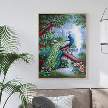 Load image into Gallery viewer, Lordly Peafowl  - Full Drill Round Drill - 30x40cm