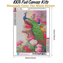 Load image into Gallery viewer, Lordly Peafowl  - Full Drill Round Drill - 30x40cm