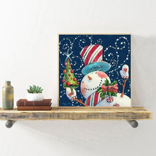 Load image into Gallery viewer, Christmas Snowman  - Full Drill Round Drill - 30x30cm