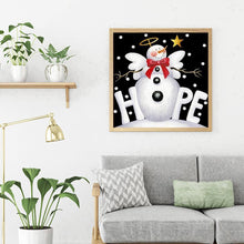 Load image into Gallery viewer, Christmas Snowman  - Full Drill Round Drill - 30x30cm