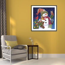 Load image into Gallery viewer, Christmas Snowman  - Full Drill Round Drill - 30x30cm