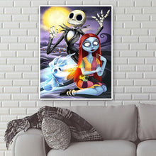 Load image into Gallery viewer, Nightmare Before Christmas - Full Drill Round Drill - 40x50cm