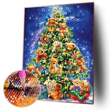 Load image into Gallery viewer, Christmas Tree - Full Drill Round Drill - 40x50cm