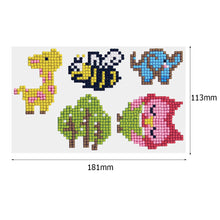 Load image into Gallery viewer, 5pcs-Animal-Diamond Painting Free Stickers