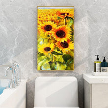 Load image into Gallery viewer, Sunflowers - Full Drill Round Drill - 45x85cm