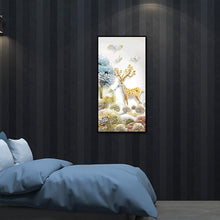 Load image into Gallery viewer, Animal Deer - Full Drill Round Drill - 45x85cm