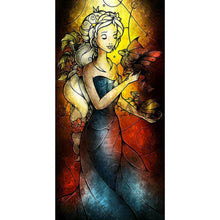 Load image into Gallery viewer, Girl - Full Drill Round Drill - 45x85cm