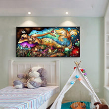 Load image into Gallery viewer, Sea - maid - Full Drill Round Drill - 100x50cm